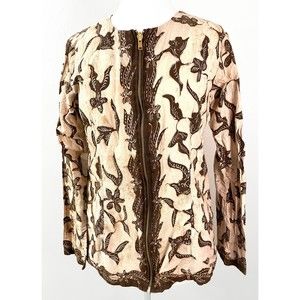 RCA Sewing Home Women's  Zipper Front Light Jacket, One Size